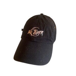 Blk Jupr Embroidered Black Cotton Dad Hat Adjustable Strapback By Athletic Union